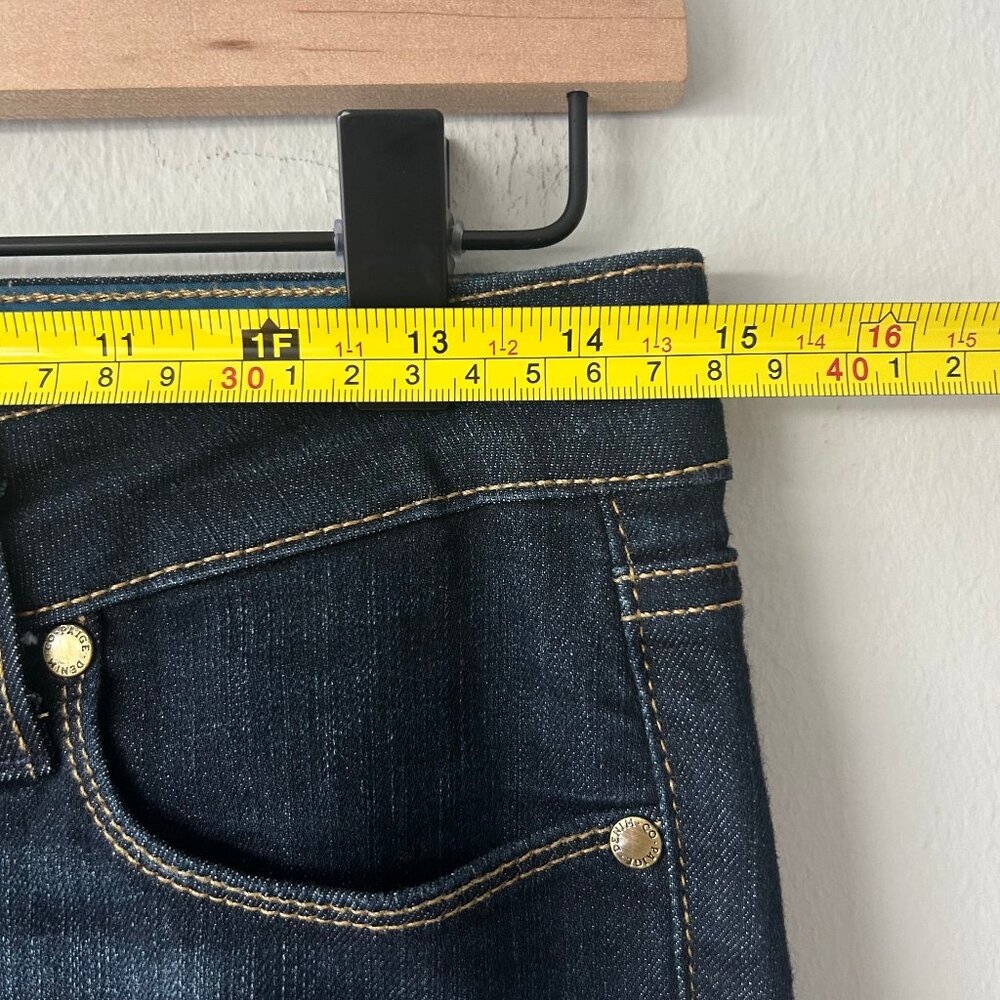 PAIGE Skyline Skinny Jeans Dark Wash Denim Women’s Size 27 - Picture 9 of 11